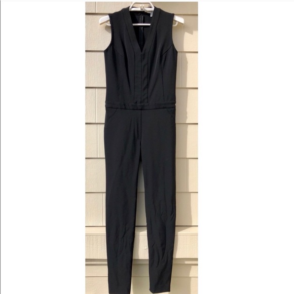 Veronica Beard skinny leg V neck jumpsuit - Picture 6 of 7